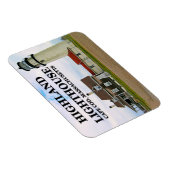 マサチューセッツ州ケープコッド、ハイランドライトハウス マグネット (右側)