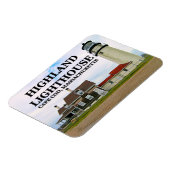 マサチューセッツ州ケープコッド、ハイランドライトハウス マグネット (左側)