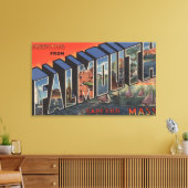 マサチューセッツ州ケープコッド（ファルマス） キャンバスプリント (インサイチュ (リビング))