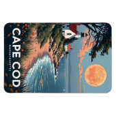 マサチューセッツ州ケープコッド マグネット (横)