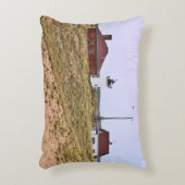 マサチューセッツ州ケープコッド、レースポイントライトハウス アクセントクッション (正面(垂直))