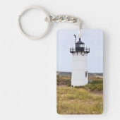 マサチューセッツ州ケープコッド、レースポイントライトハウス キーホルダー (正面)