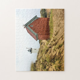 マサチューセッツ州ケープコッド、レースポイントライトハウス ジグソーパズル