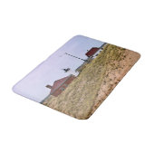 マサチューセッツ州ケープコッド、レースポイントライトハウス バスマット (アングル)