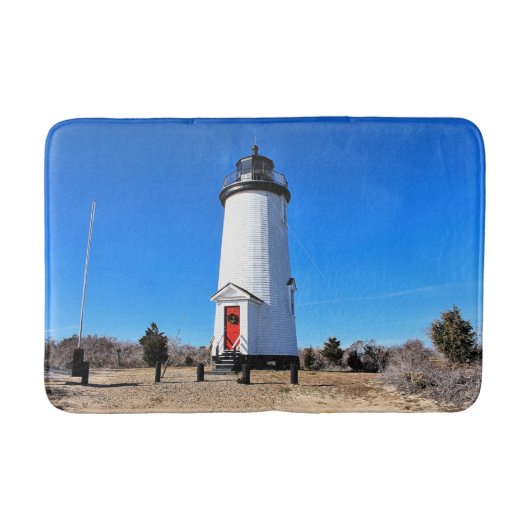 マサチューセッツ州ケープポゲライトハウス バスマット (正面)