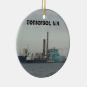 マサチューセッツ州サマセット セラミックオーナメント (右)