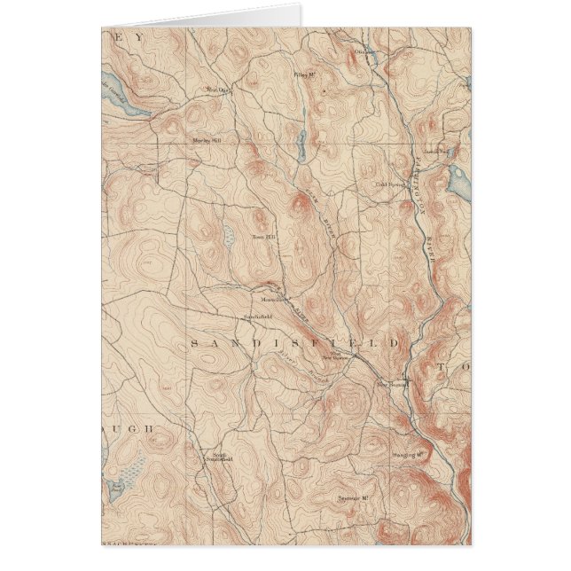 マサチューセッツ州サンディフィールド (正面)