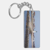 マサチューセッツ州シチュエートライトハウス キーホルダー (正面左)