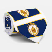 マサチューセッツ州スプリングフィールド州旗 ネクタイ (ロール)