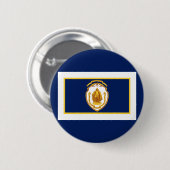 マサチューセッツ州スプリングフィールド州旗 缶バッジ (正面&裏面)