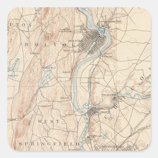 マサチューセッツ州スプリングフィールド スクエアシール (正面)
