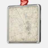 マサチューセッツ州タウントン メタルオーナメント (左)