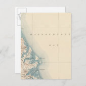 マサチューセッツ州ダックスベリー ポストカード (正面/裏面)