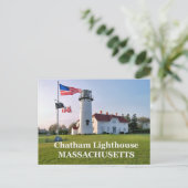 マサチューセッツ州チャタム・ライト・ハウス ポストカード (スタンド正面)