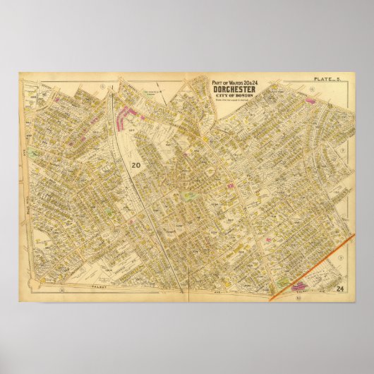 マサチューセッツ州ドーチェスター4 ポスター (正面)