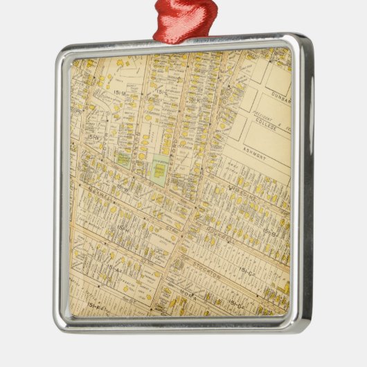 マサチューセッツ州ドーチェスター メタルオーナメント (左)