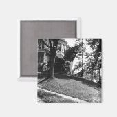 マサチューセッツ州ナティックにあるホレイショ・アルガーの家 マグネット (正面/裏面)