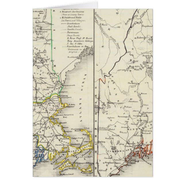 マサチューセッツ州ニューハンプシャー州バーモント (正面)