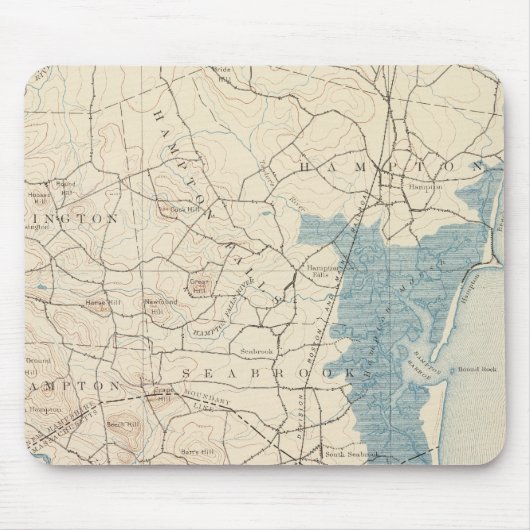 マサチューセッツ州ニューブリポート マウスパッド (正面)