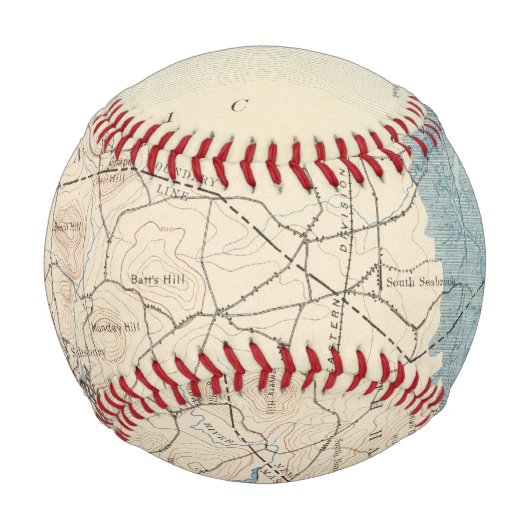 マサチューセッツ州ニューブリポート 野球ボール (正面)