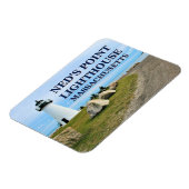 マサチューセッツ州ネズポイントライトハウス マグネット (左側)