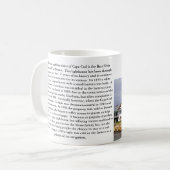 マサチューセッツ州バスリバーライトハウス コーヒーマグカップ (正面左)