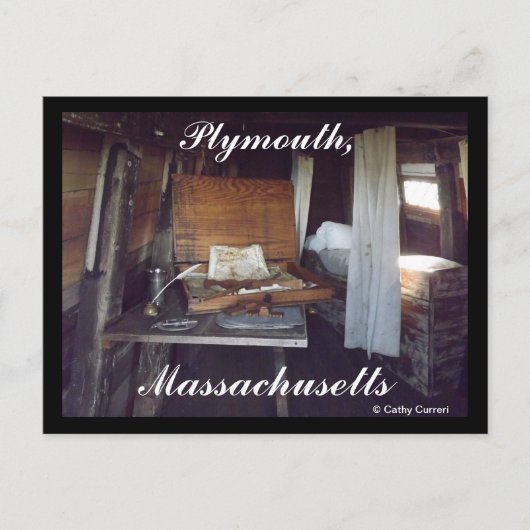 マサチューセッツ州ピルグリムメモリアル州パーク ポストカード (正面)