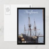 マサチューセッツ州ピルグリムメモリアル州パーク ポストカード (正面/裏面)