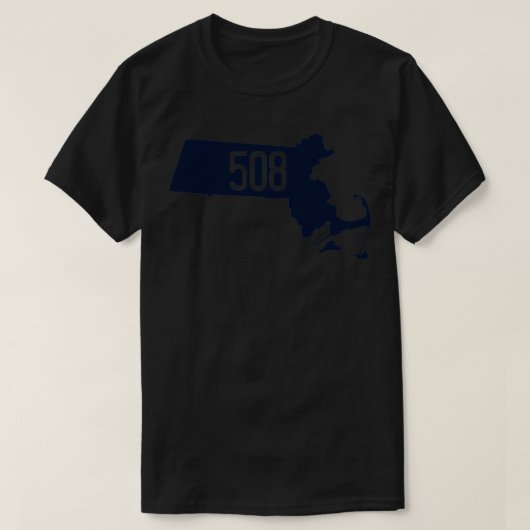 マサチューセッツ州フォックスボロー市 Tシャツ (デザイン正面)