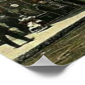 マサチューセッツ州ブロークトン、ヴィンテージ1910年写真 ポスター (角)