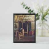 マサチューセッツ州プリモス農園 ポストカード (スタンド正面)