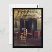 マサチューセッツ州プリモス農園 ポストカード (正面/裏面)