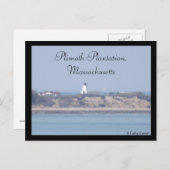 マサチューセッツ州プリモス農園 ポストカード (正面/裏面)