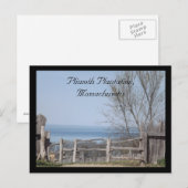 マサチューセッツ州プリモス農園 ポストカード (正面/裏面)