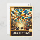 マサチューセッツ州プロビエントタウン |ヴィンテージ ポストカード (正面/裏面)