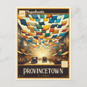 マサチューセッツ州プロビエントタウン |ヴィンテージ ポストカード (正面)