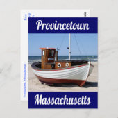 マサチューセッツ州プロビスタウン、ケープコッド ポストカード (正面/裏面)
