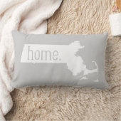 マサチューセッツ州ホーム州装飾用クッション ランバークッション (ブランケット)