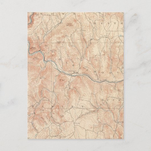 マサチューセッツ州ホーリー ポストカード (正面)