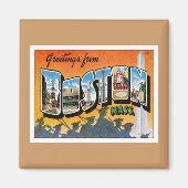 マサチューセッツ州ボストンからの挨拶 マグネット (正面)