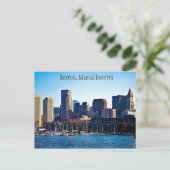 マサチューセッツ州ボストンのはがき ポストカード (スタンド正面)