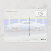 マサチューセッツ州ボストンの古いブルーカー。 ポストカード (裏面)