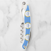 マサチューセッツ州ボストンウェイター州旗 ソムリエナイフ (正面)