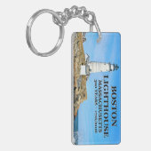 マサチューセッツ州ボストンライトハウス キーホルダー (正面左)