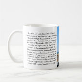 マサチューセッツ州ボストンライトハウス コーヒーマグカップ (左)