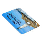 マサチューセッツ州ボストンライトハウス マグネット (右側)