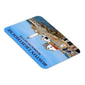 マサチューセッツ州ボストンライトハウス マグネット (右側)