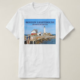 マサチューセッツ州ボストンライトハウス Tシャツ