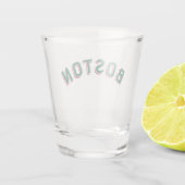 マサチューセッツ州ボストンヴィンテージアーチ ショットグラス (裏面)