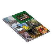 マサチューセッツ州ボストン写真コラージュ ノートブック (右側)